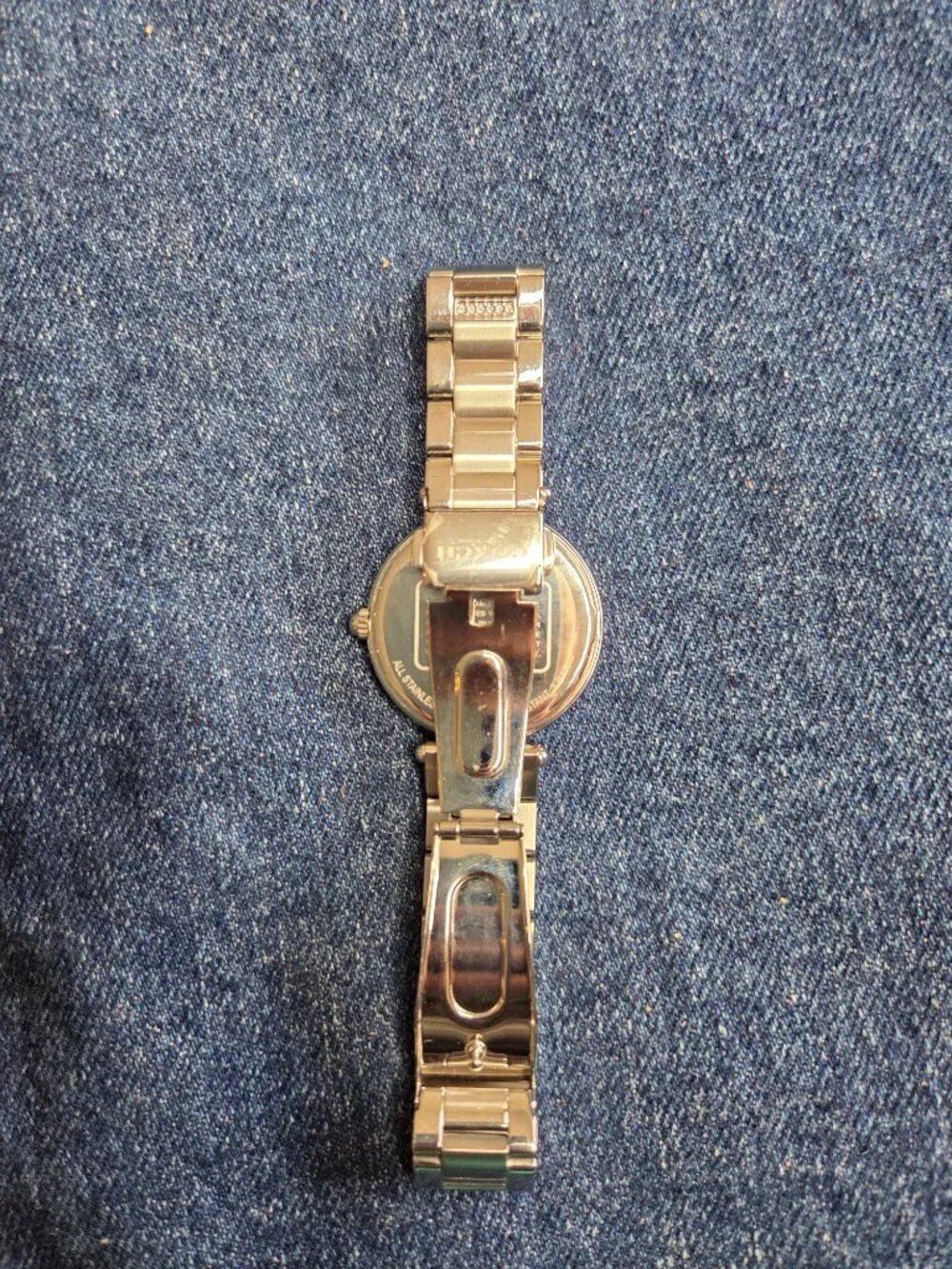 Women's - Coach Park Silver Bracelet Watch - Quartz with New Battery